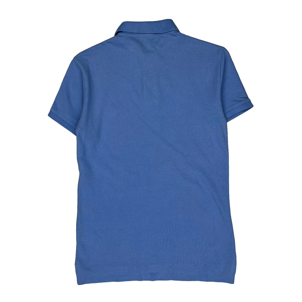 Polo By Ralph Lauren Slim Fit Polo Shirt - Small Blue Cotton - Image 2