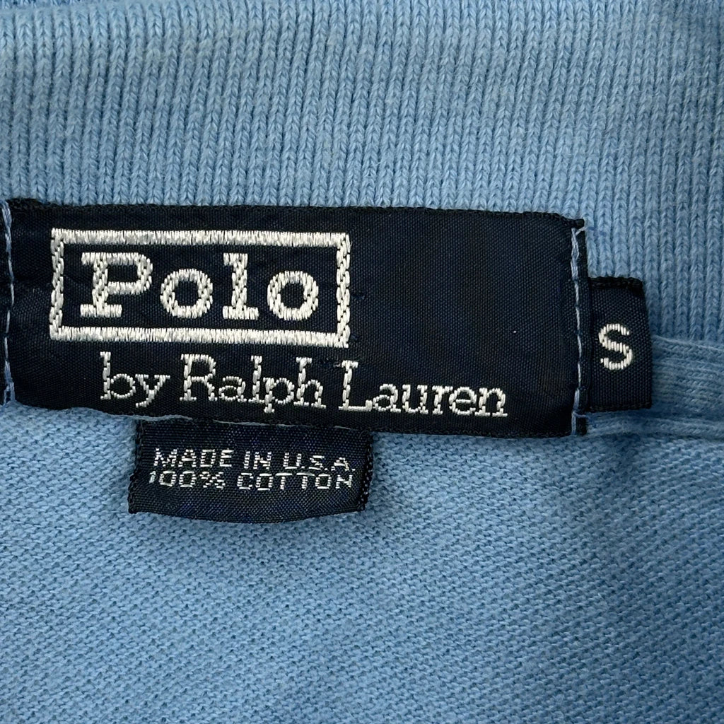 Polo By Ralph Lauren Polo Shirt - Small Blue Cotton - Image 3