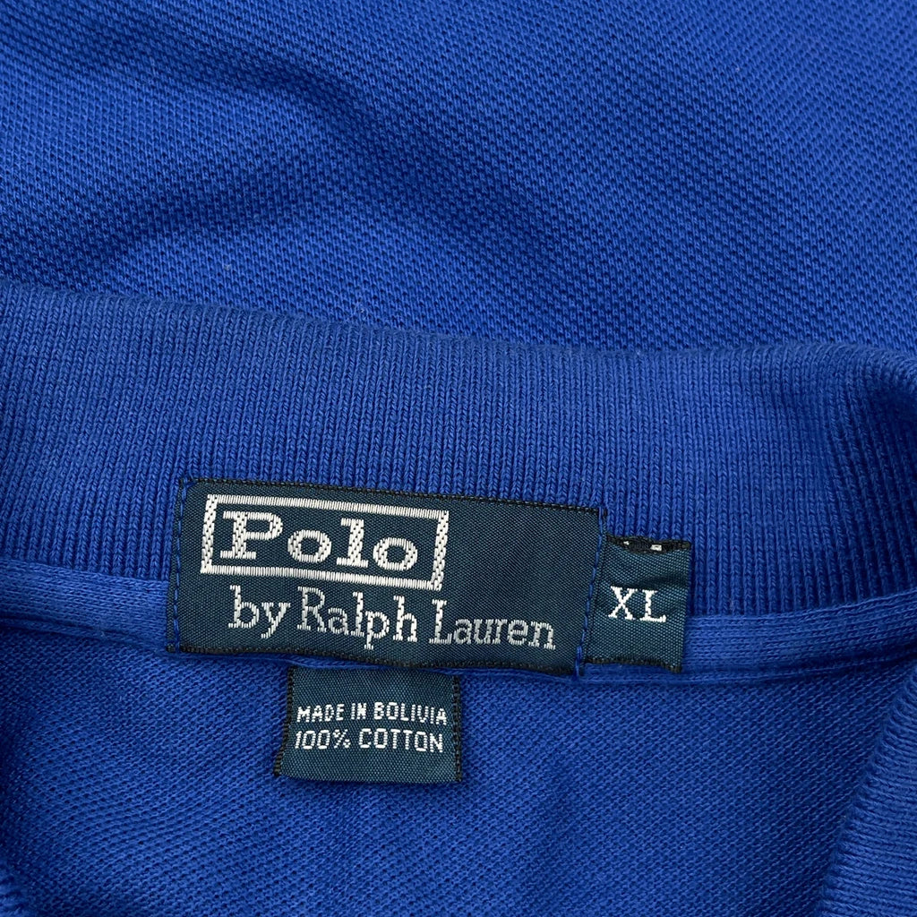 Polo By Ralph Lauren Polo Shirt - XL Blue Cotton - Image 3