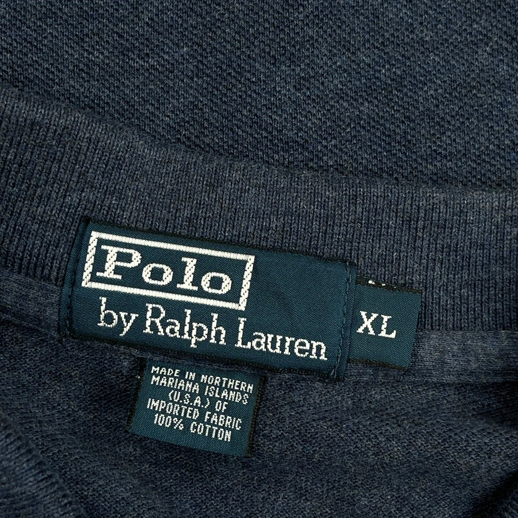 Polo By Ralph Lauren Polo Shirt - XL Blue Cotton - Image 3