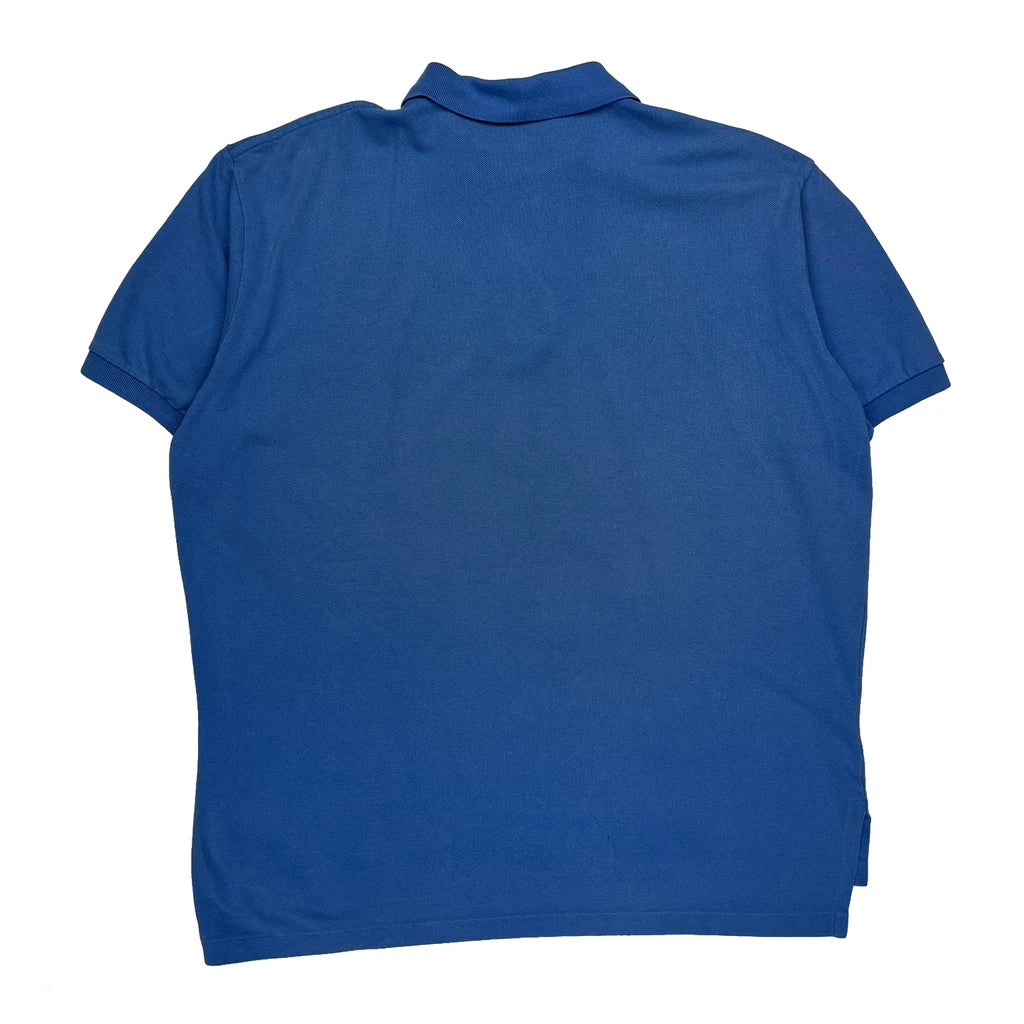 Polo By Ralph Lauren Polo Shirt - XL Blue Cotton - Image 2