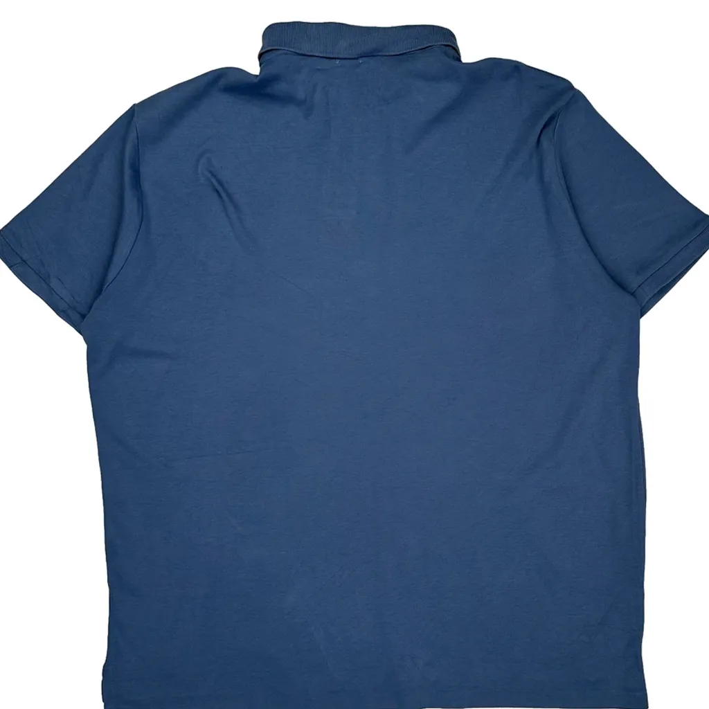 Polo By Ralph Lauren Slim Fit Polo Shirt - XL Blue Cotton - Image 7