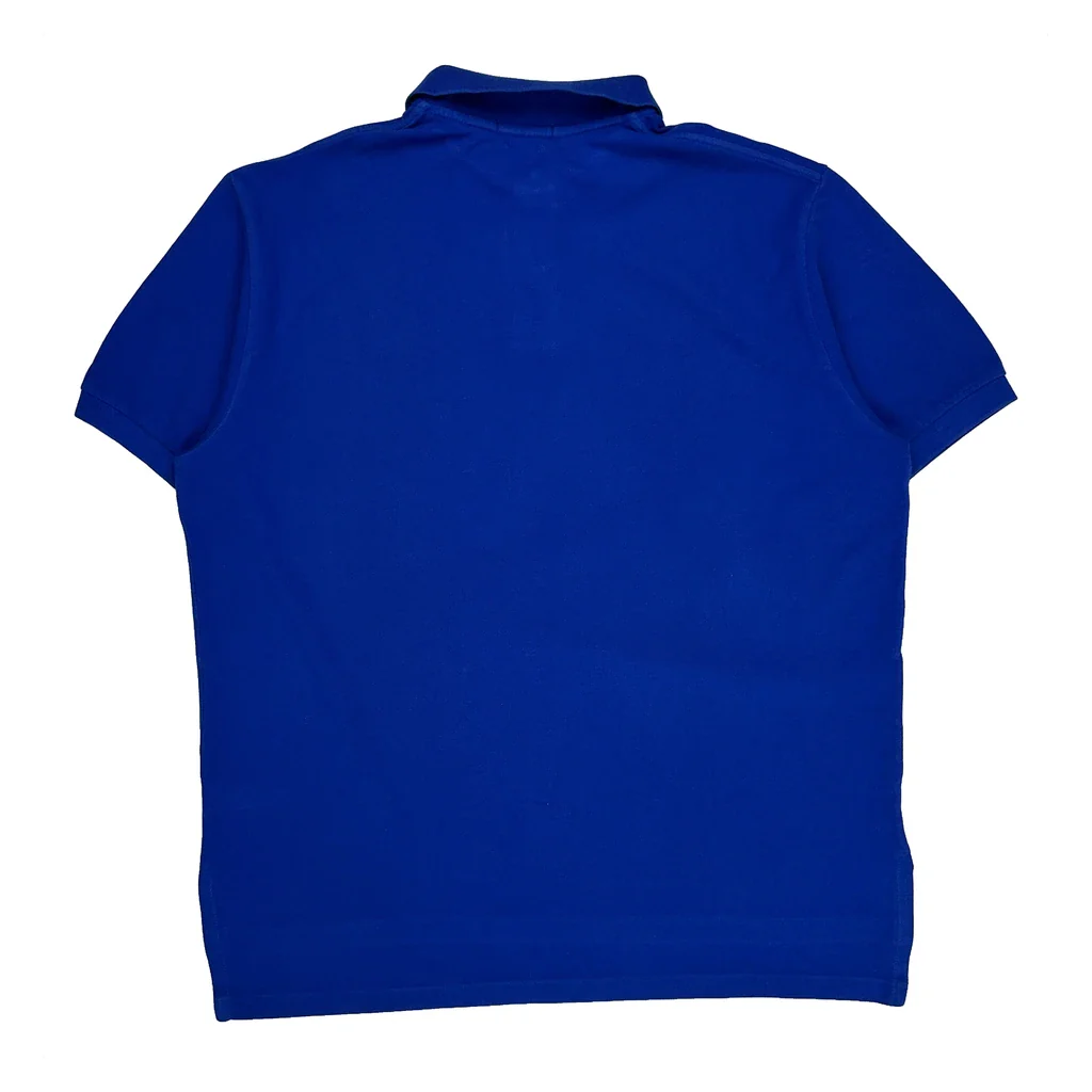 Polo By Ralph Lauren Polo Shirt - XL Blue Cotton - Image 2