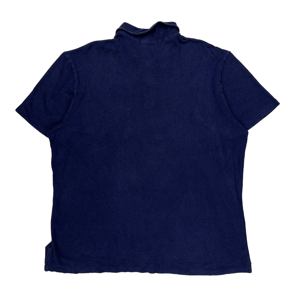 Polo By Ralph Lauren Polo Shirt - 2XL Blue Cotton - Image 2