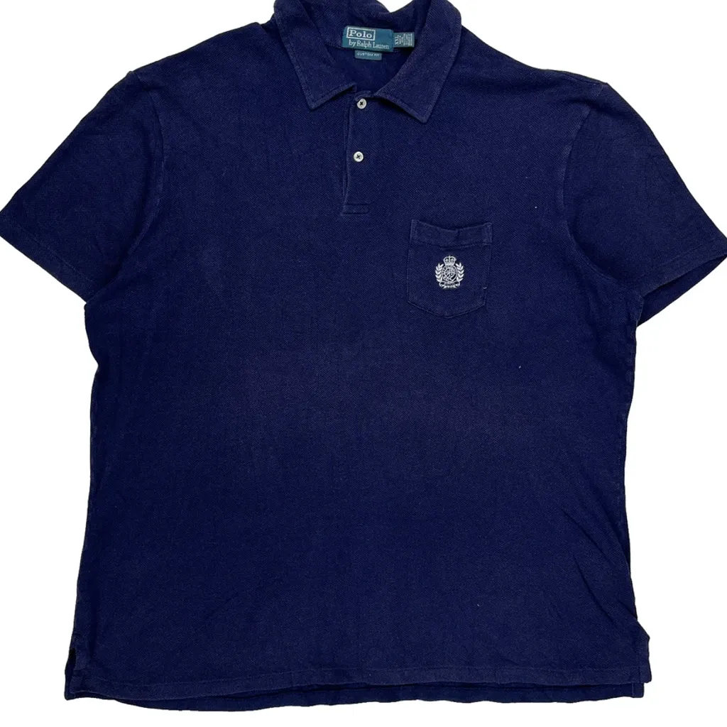 Polo By Ralph Lauren Polo Shirt - 2XL Blue Cotton - Image 5