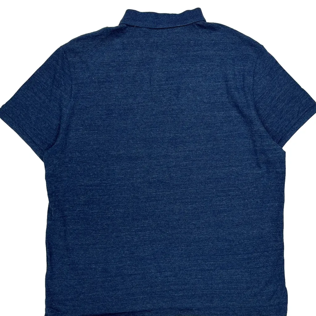 Polo By Ralph Lauren Slim Fit Polo Shirt - 2XL Blue Cotton - Image 7