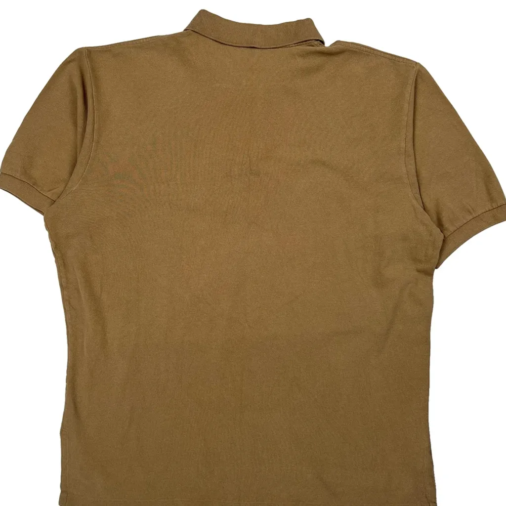 Polo By Ralph Lauren Polo Shirt - XL Brown Cotton - Image 7