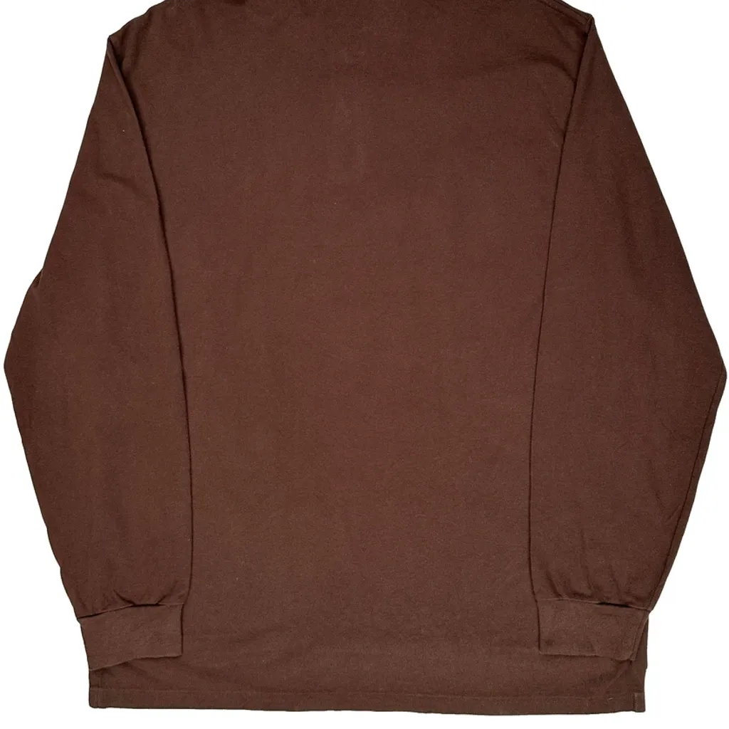 Polo By Ralph Lauren Polo Shirt - XL Brown Cotton - Image 6