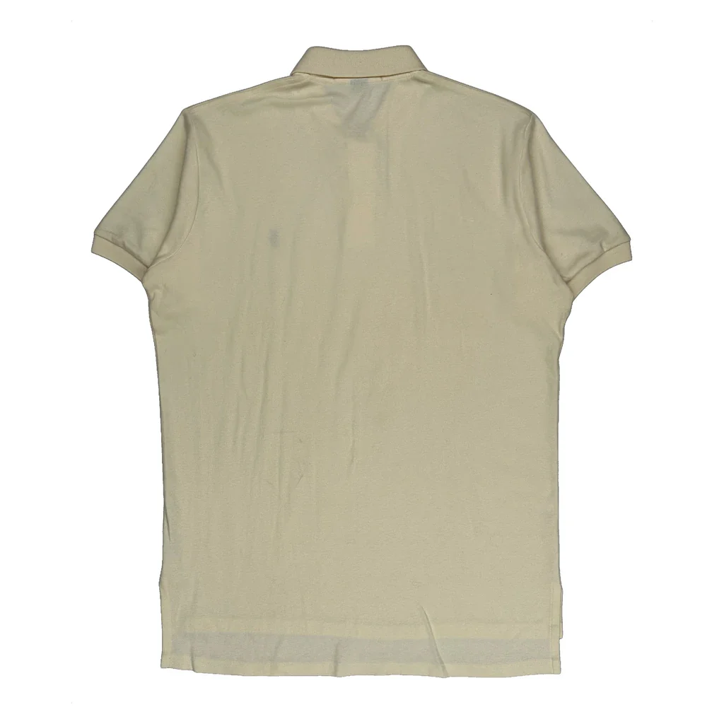 Polo By Ralph Lauren Polo Shirt - XL Cream Cotton - Image 2