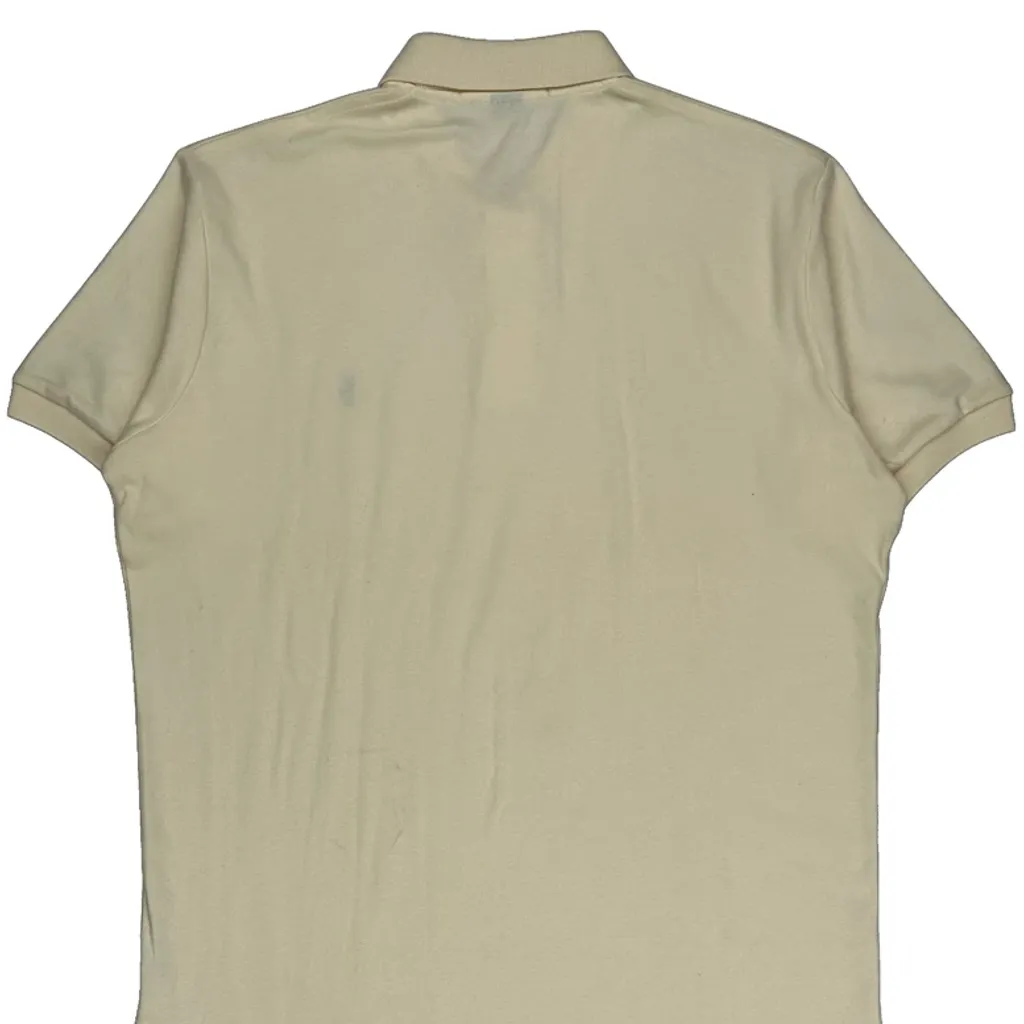 Polo By Ralph Lauren Polo Shirt - XL Cream Cotton - Image 7
