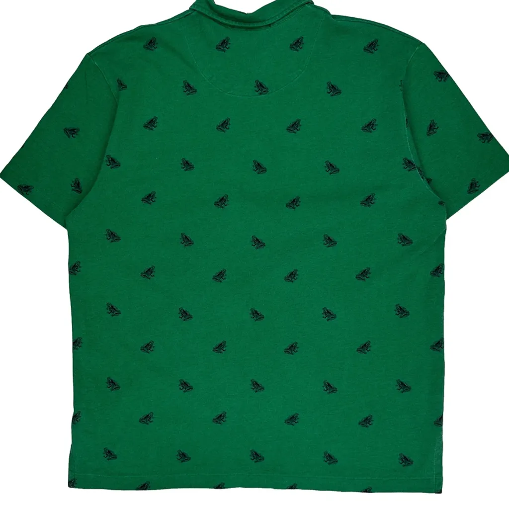 Polo By Ralph Lauren Polo Shirt - Large Green Cotton - Image 6
