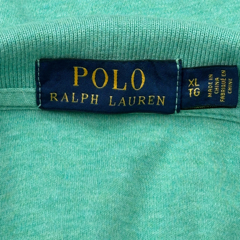 Polo By Ralph Lauren Polo Shirt - XL Green Cotton - Image 4