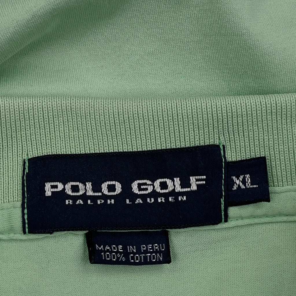Polo By Ralph Lauren Polo Shirt - XL Green Cotton - Image 3