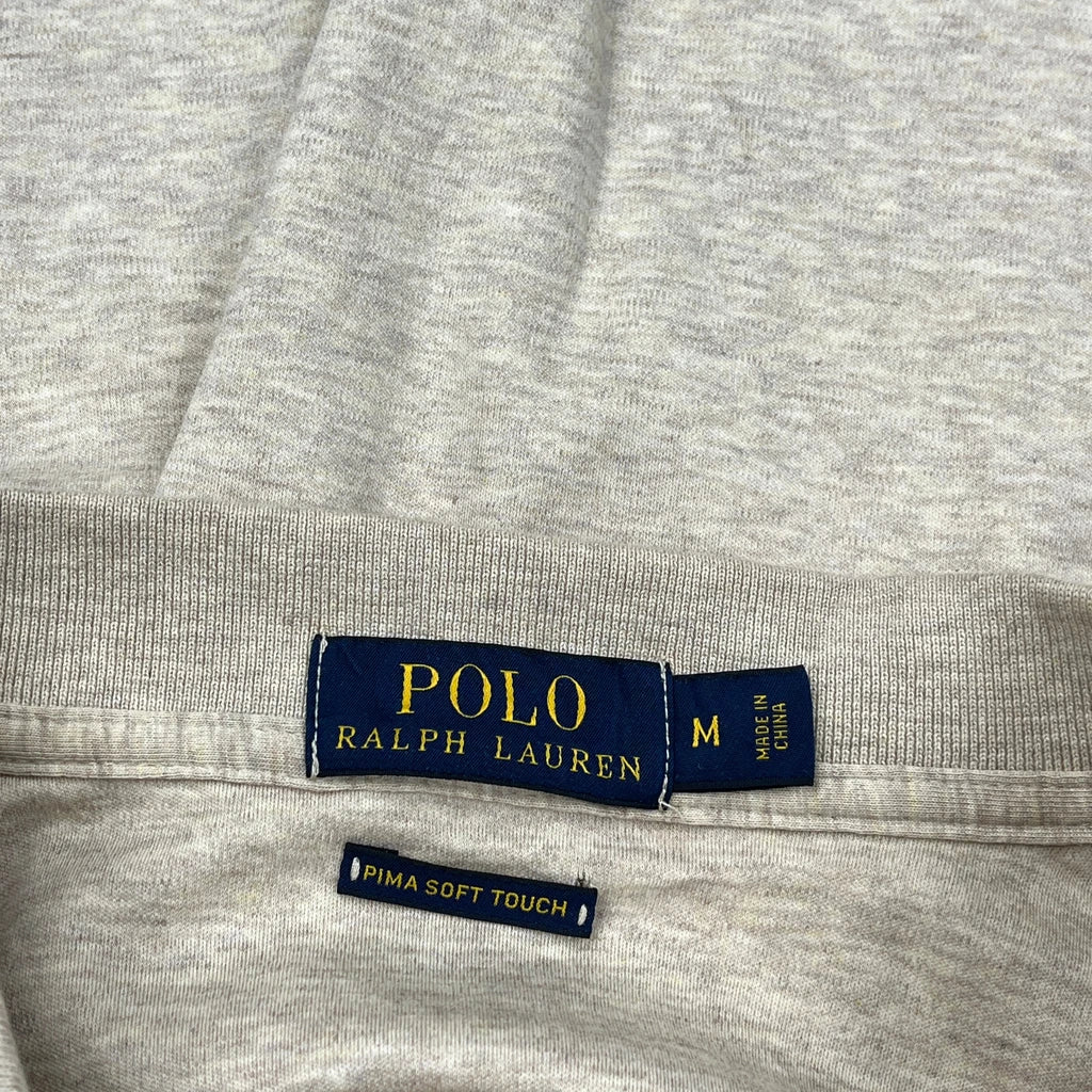 Polo By Ralph Lauren Polo Shirt - Medium Grey Cotton - Image 3