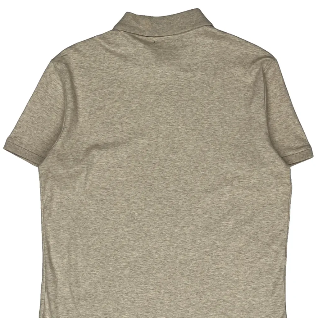 Polo By Ralph Lauren Polo Shirt - Medium Grey Cotton - Image 6
