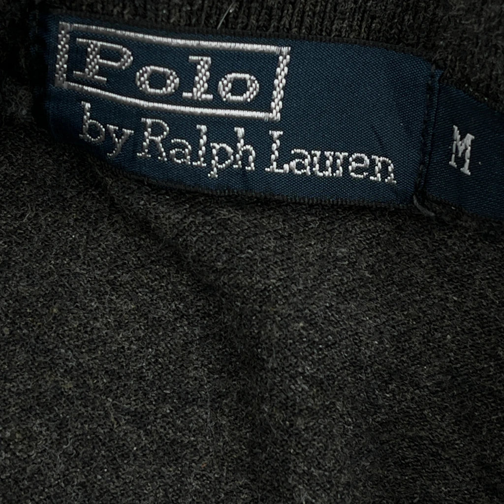 Polo By Ralph Lauren Polo Shirt - Medium Grey Cotton - Image 3