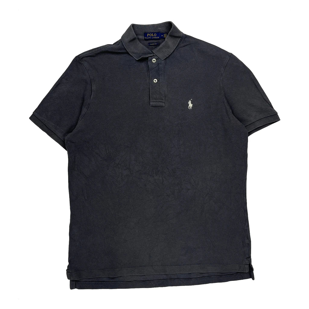 Polo By Ralph Lauren Polo Shirt - Medium Grey Cotton