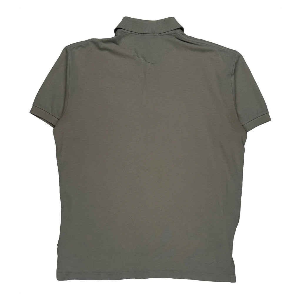Polo By Ralph Lauren Polo Shirt - Medium Grey Cotton - Image 2