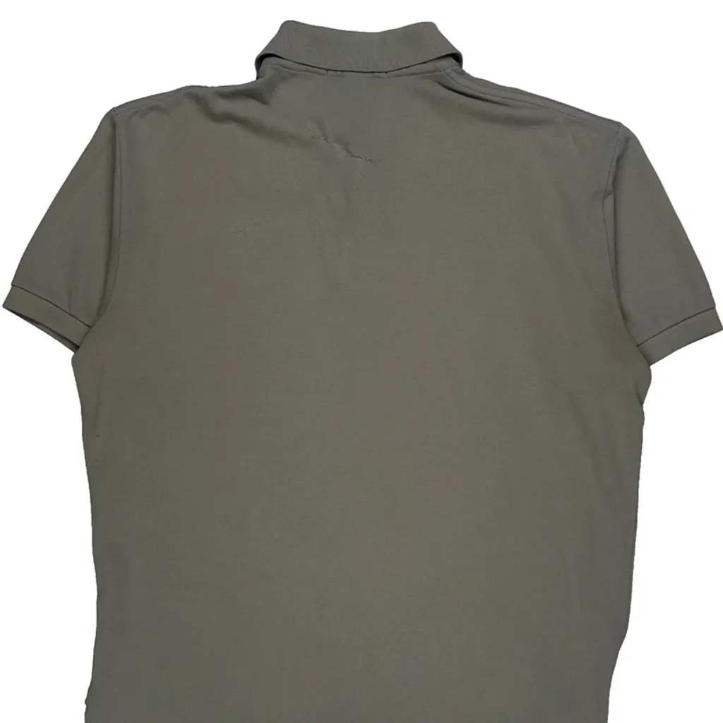 Polo By Ralph Lauren Polo Shirt - Medium Grey Cotton - Image 6
