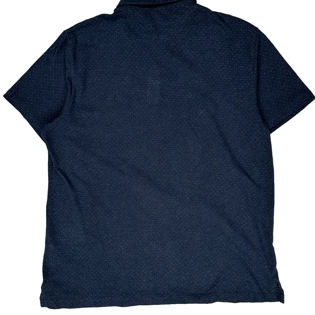 Polo By Ralph Lauren Slim Fit Polo Shirt - Large Navy Cotton - Image 7