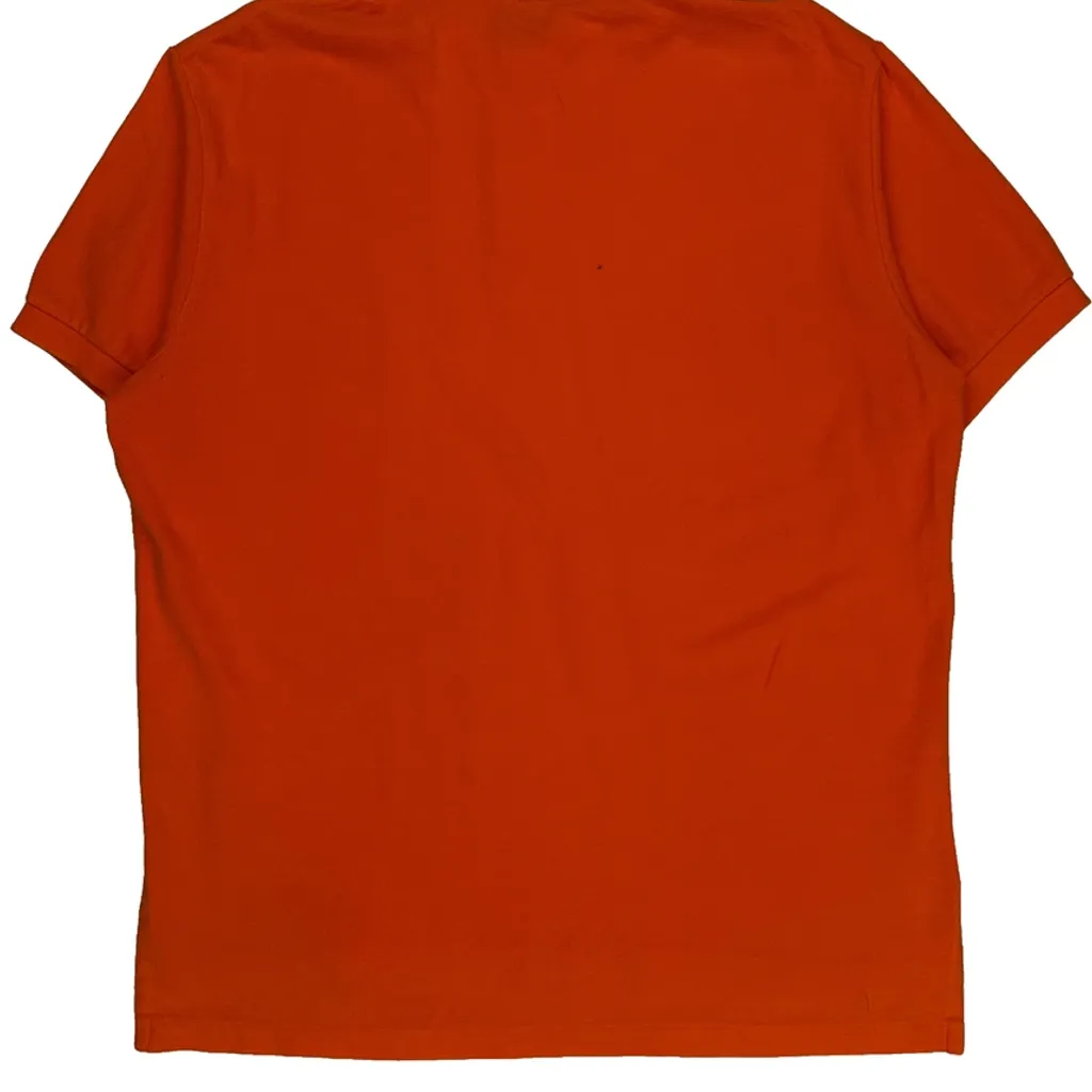 Polo By Ralph Lauren Polo Shirt - XL Orange Cotton - Image 7