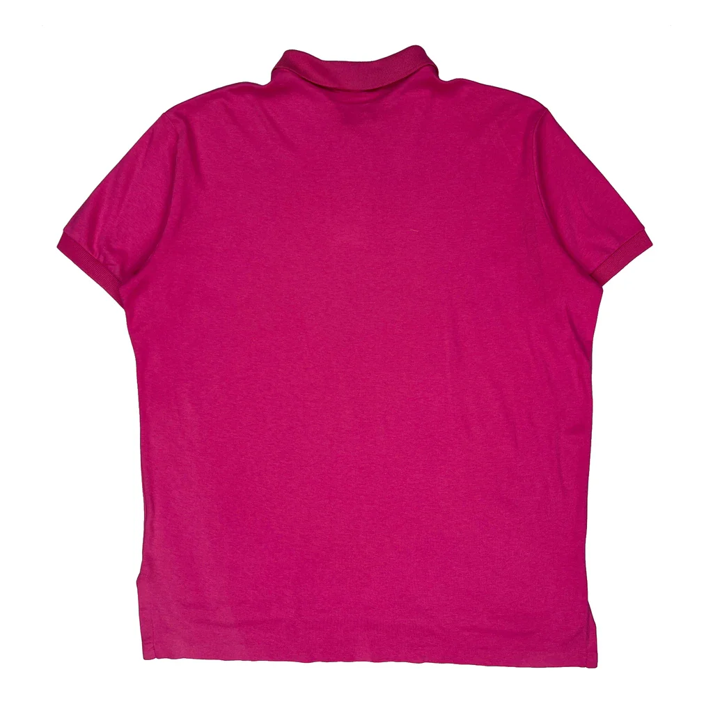 Polo By Ralph Lauren Polo Shirt - XL Pink Cotton - Image 2