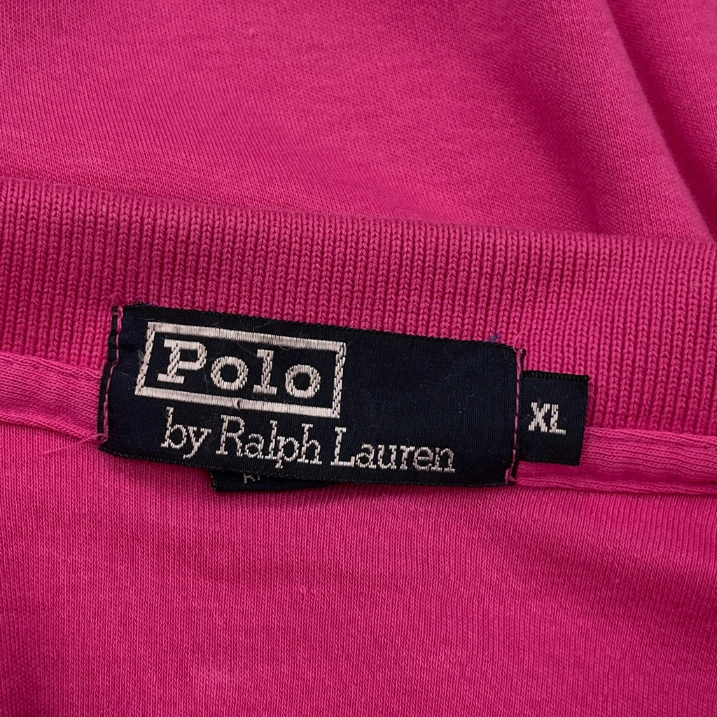Polo By Ralph Lauren Polo Shirt - XL Pink Cotton - Image 3