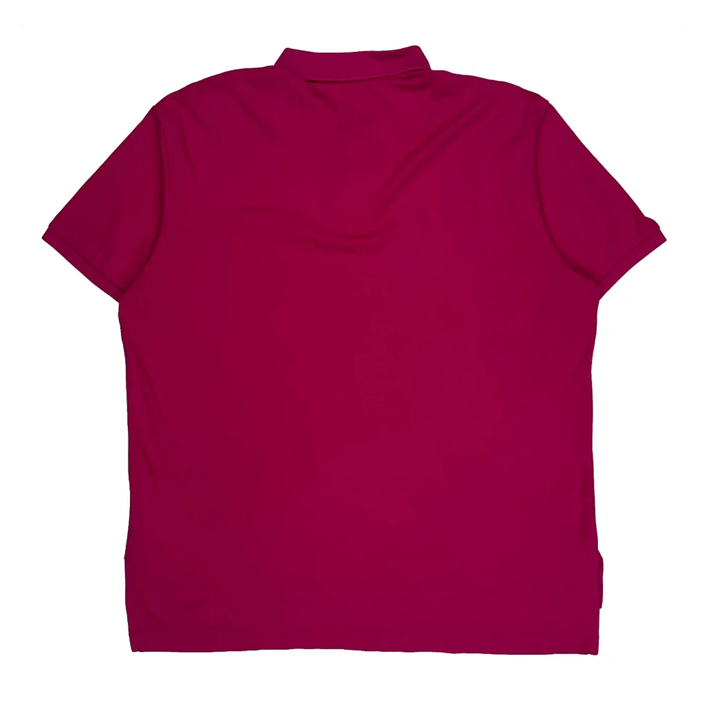 Polo By Ralph Lauren Polo Shirt - XL Pink Cotton - Image 2