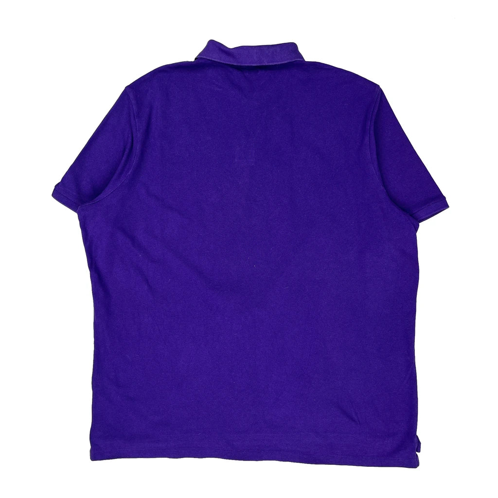 Polo By Ralph Lauren Polo Shirt - 2XL Purple Cotton - Image 2