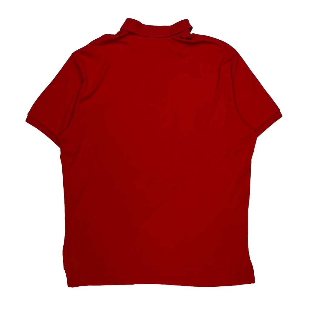 Polo By Ralph Lauren Polo Shirt - XL Red Cotton - Image 2