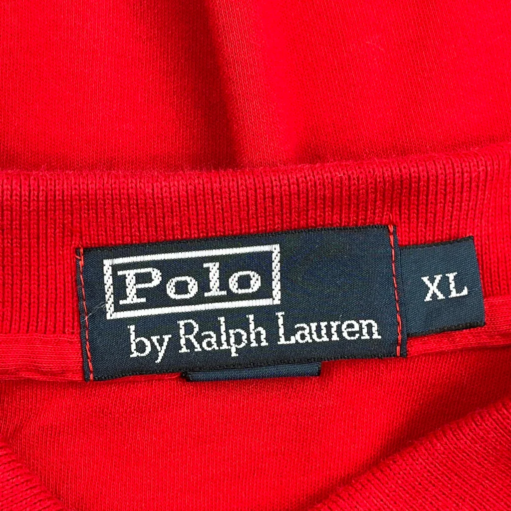 Polo By Ralph Lauren Polo Shirt - XL Red Cotton - Image 3