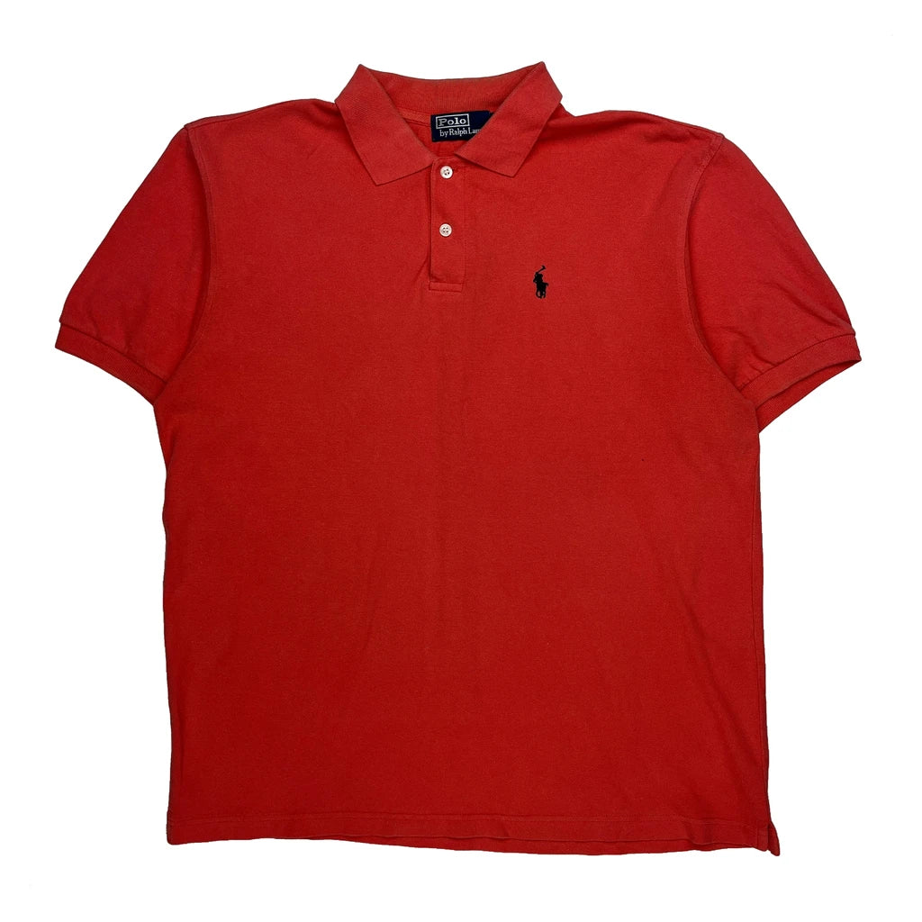 Polo By Ralph Lauren Polo Shirt - XL Red Cotton