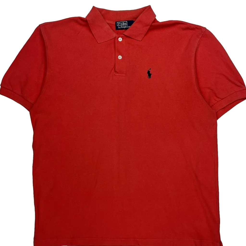 Polo By Ralph Lauren Polo Shirt - XL Red Cotton - Image 5