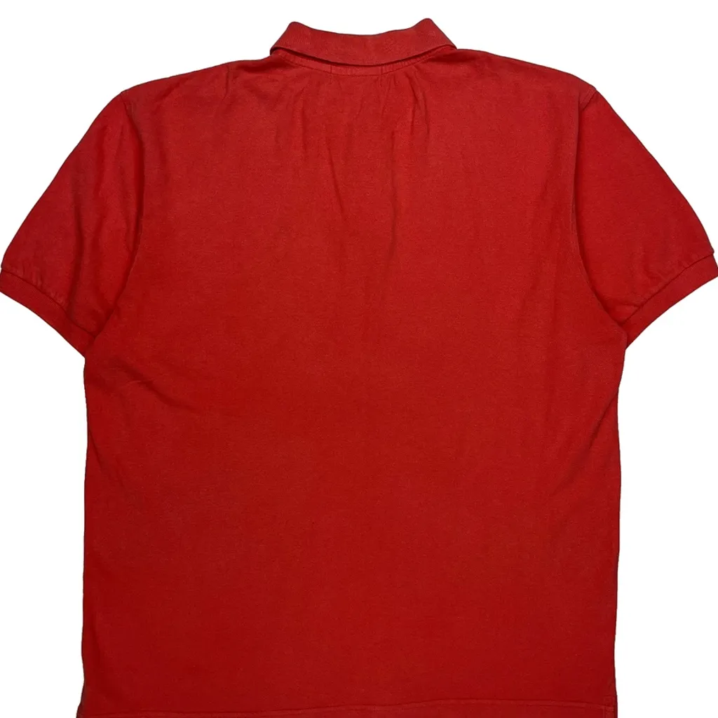 Polo By Ralph Lauren Polo Shirt - XL Red Cotton - Image 7