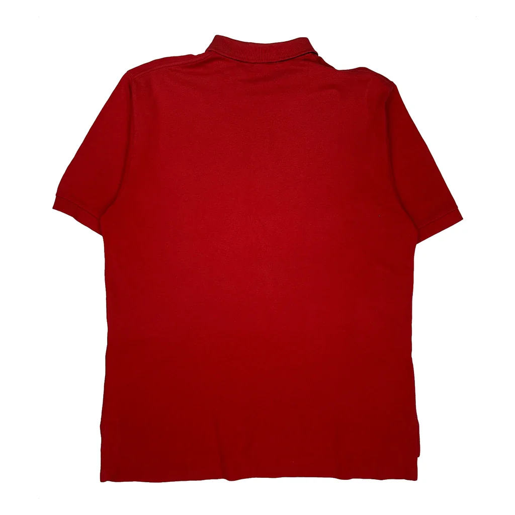 Polo By Ralph Lauren Polo Shirt - XL Red Cotton - Image 2