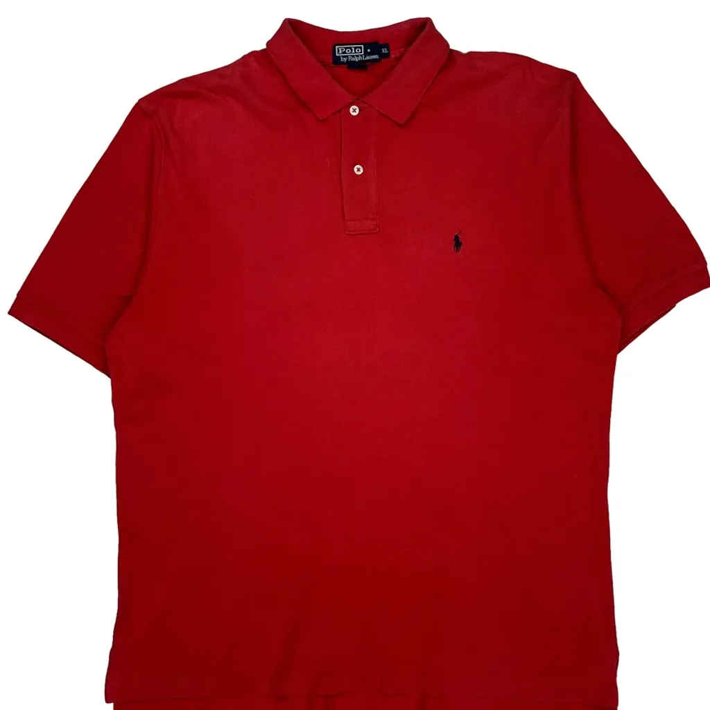 Polo By Ralph Lauren Polo Shirt - XL Red Cotton - Image 6