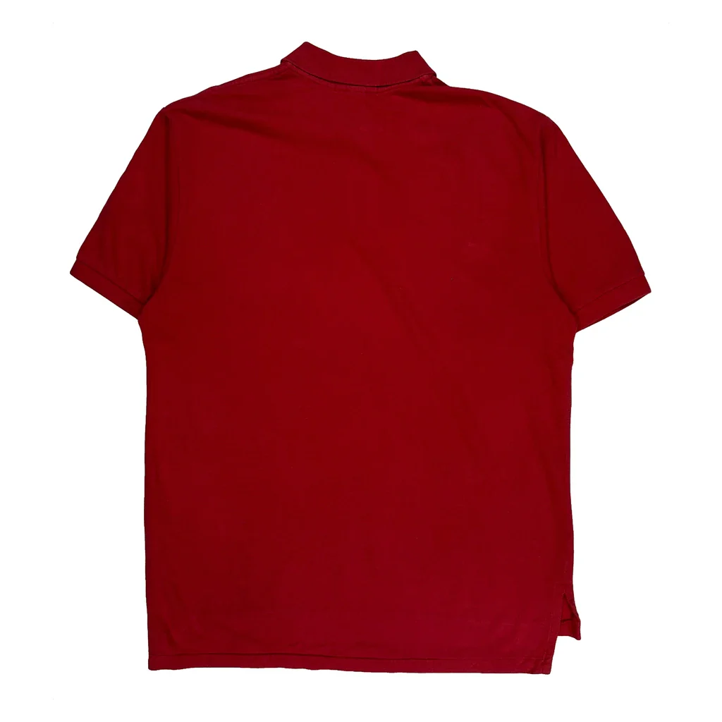 Polo By Ralph Lauren Polo Shirt - XL Red Cotton - Image 2