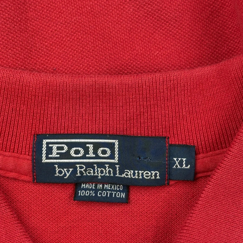 Polo By Ralph Lauren Polo Shirt - XL Red Cotton - Image 3