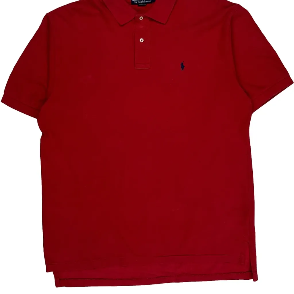 Polo By Ralph Lauren Polo Shirt - XL Red Cotton - Image 5