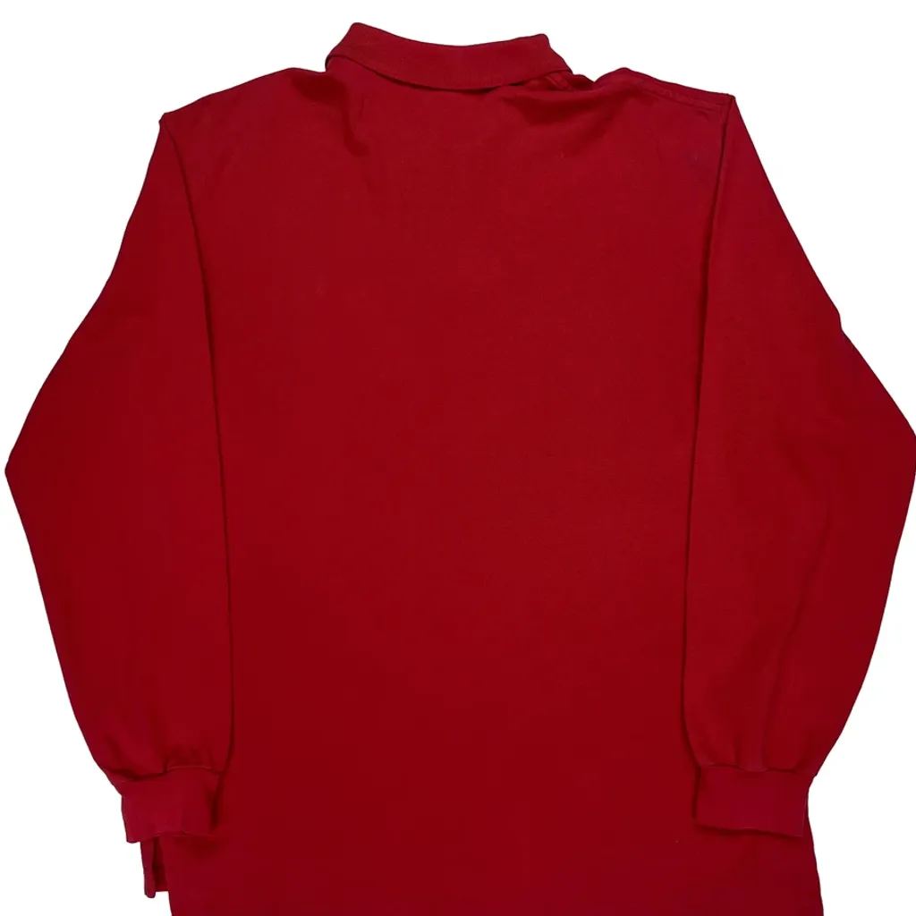 Polo By Ralph Lauren Polo Shirt - XL Red Cotton - Image 6