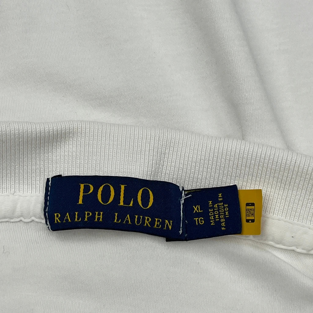Polo By Ralph Lauren Polo Shirt - XL White Cotton - Image 3