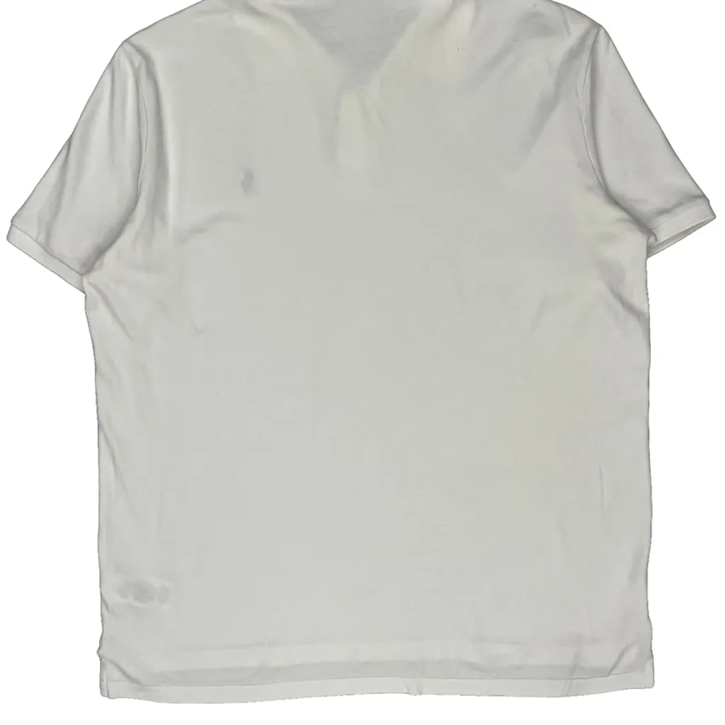 Polo By Ralph Lauren Polo Shirt - XL White Cotton - Image 6