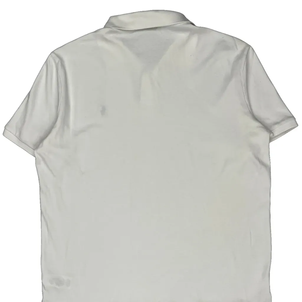 Polo By Ralph Lauren Polo Shirt - XL White Cotton - Image 7