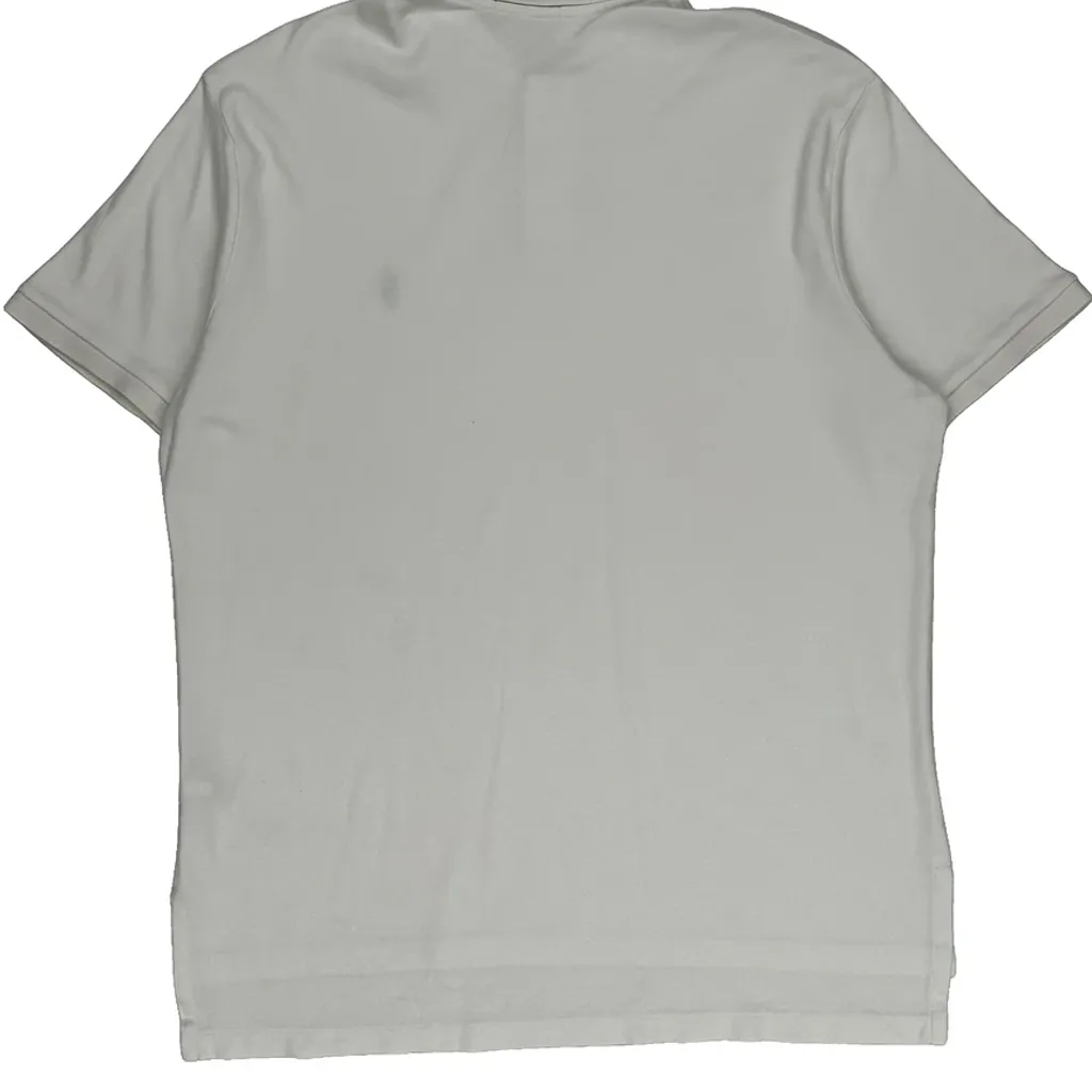 Polo By Ralph Lauren Polo Shirt - XL White Cotton - Image 7
