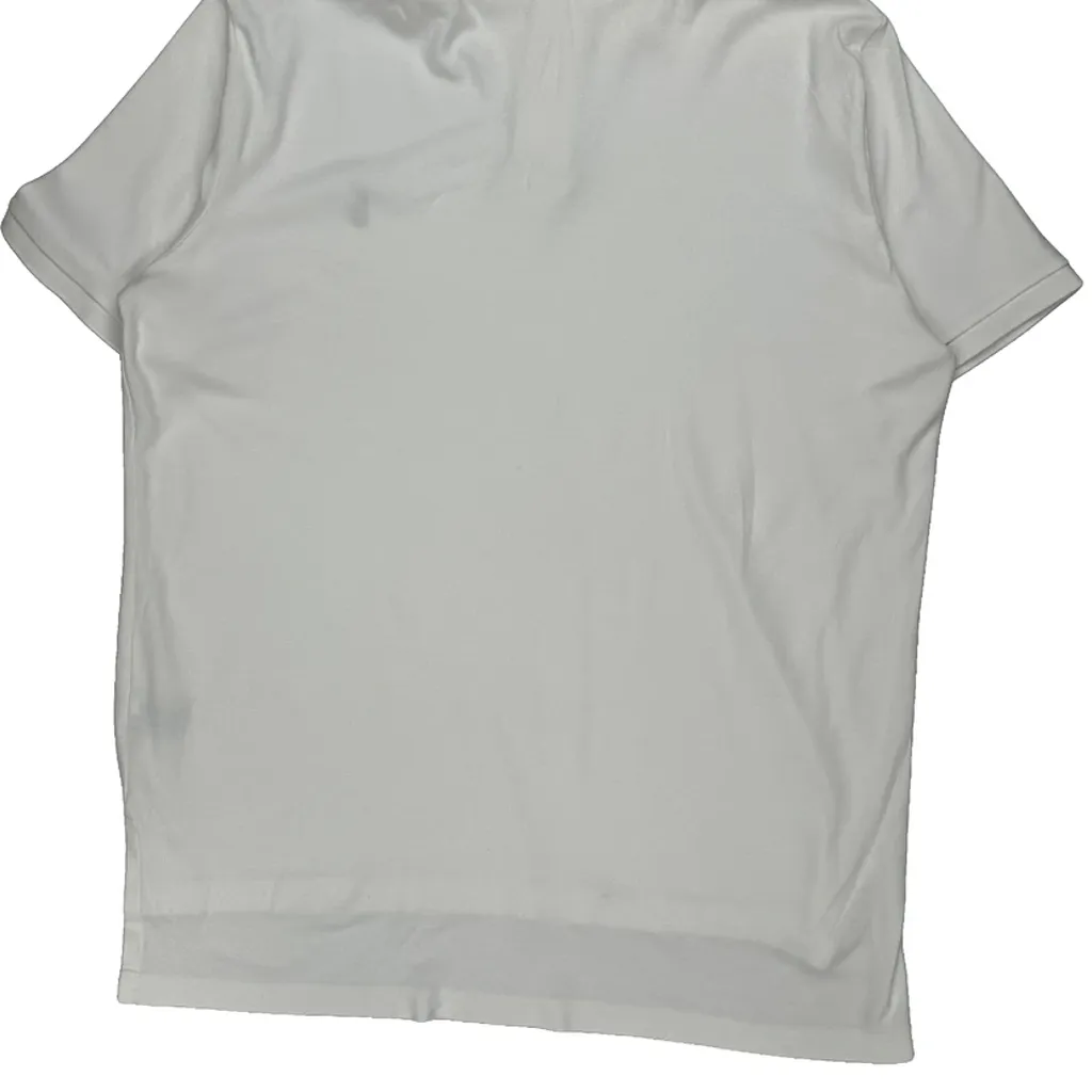 Polo By Ralph Lauren Polo Shirt - XL White Cotton - Image 7