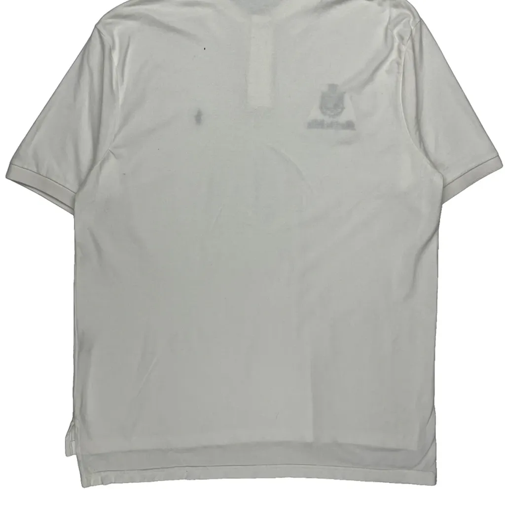 Polo By Ralph Lauren Polo Shirt - 2XL White Cotton - Image 7