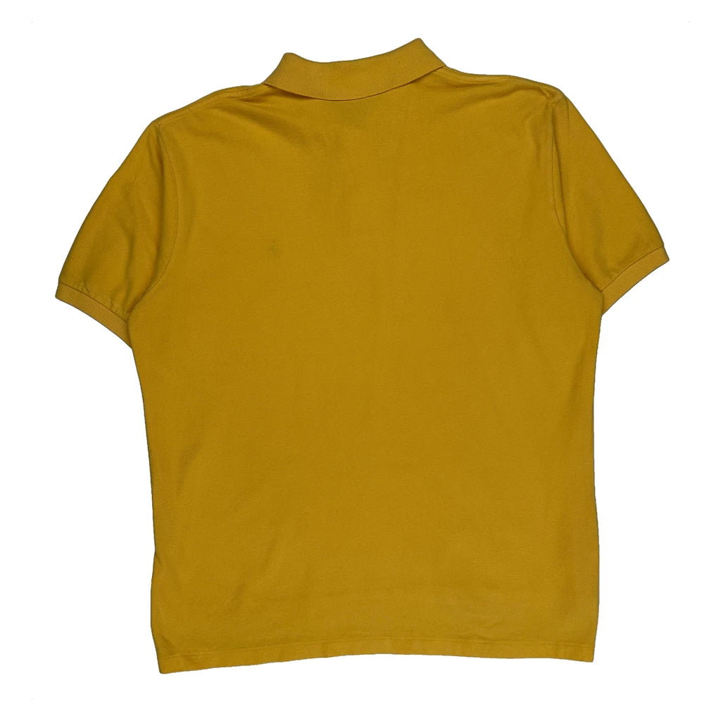 Polo By Ralph Lauren Polo Shirt - Large Yellow Cotton - Image 2