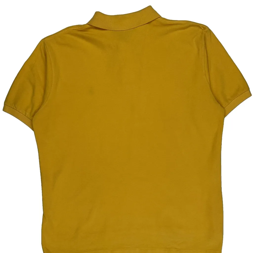 Polo By Ralph Lauren Polo Shirt - Large Yellow Cotton - Image 6