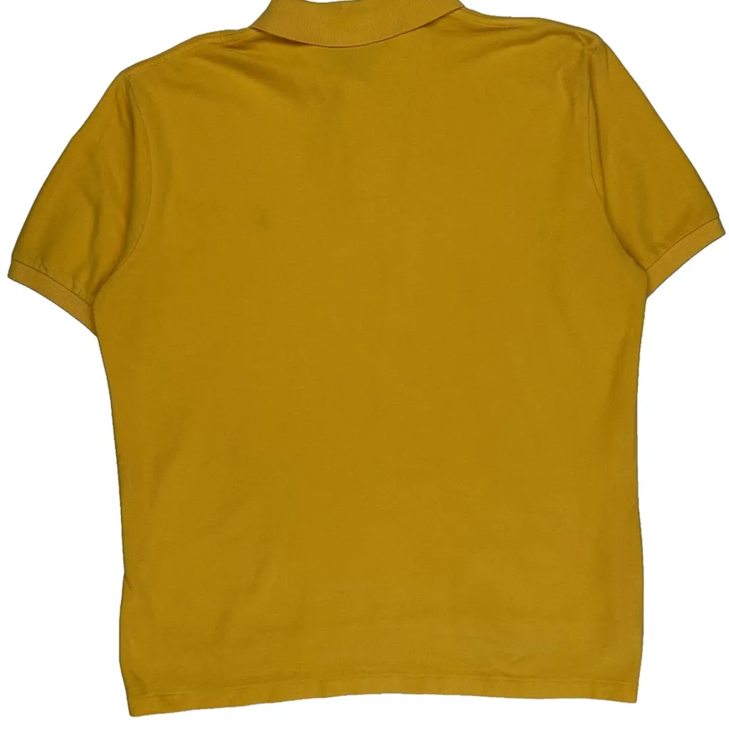 Polo By Ralph Lauren Polo Shirt - Large Yellow Cotton - Image 7
