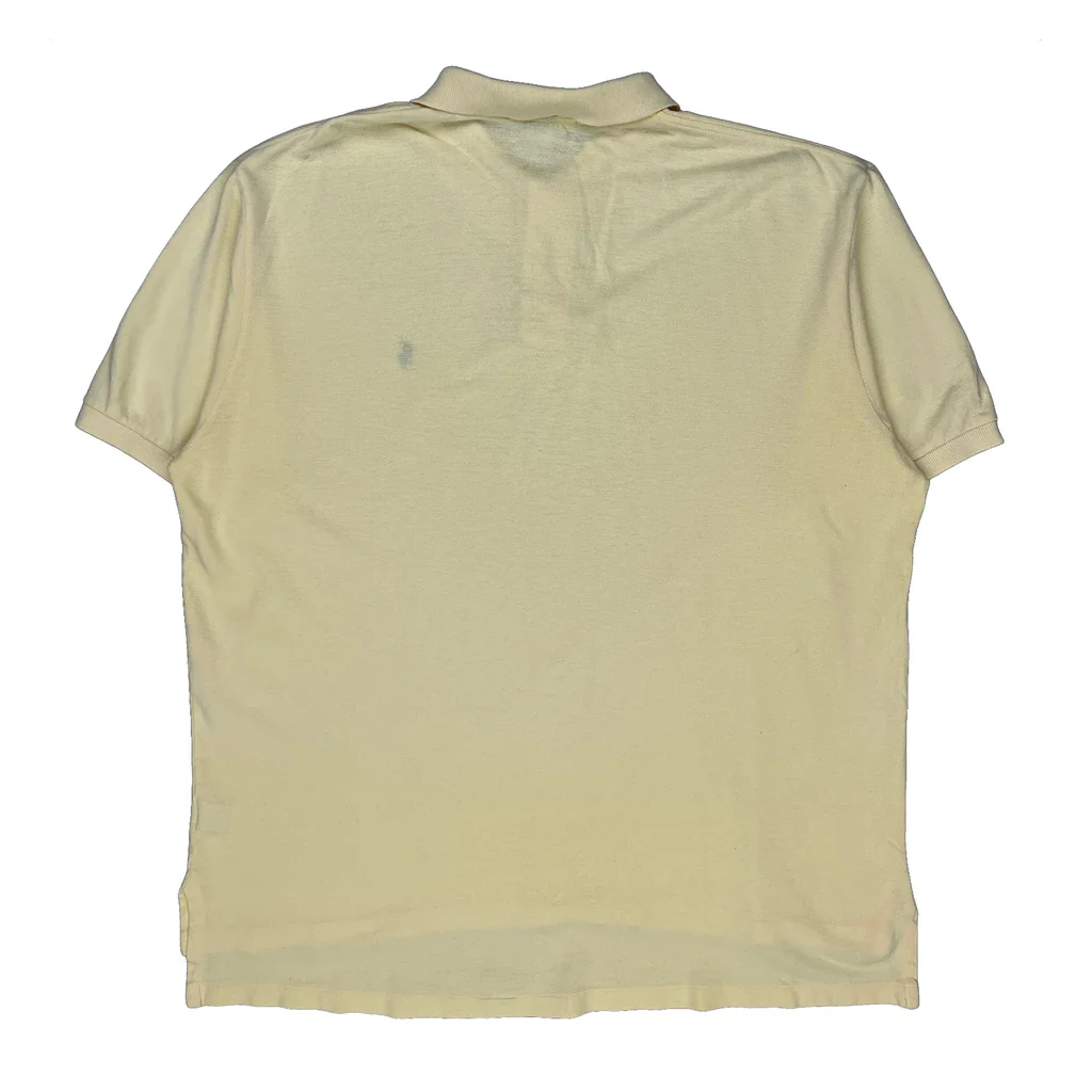 Polo By Ralph Lauren Polo Shirt - XL Yellow Cotton - Image 2